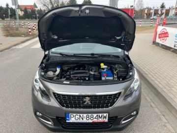 Peugeot 2008 I SUV Facelifting 1.2 PureTech 130KM 2017 Peugeot 2008 Style Nawigacja Klimatyzacja Parktronic El.szyby El.Lusterka, zdjęcie 24