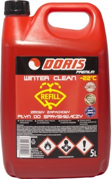 ЗИМНЯЯ ОМЫВАЮЩАЯ ЖИДКОСТЬ -22 АРОМАТИЧЕСКАЯ 4 Х 5 Л.