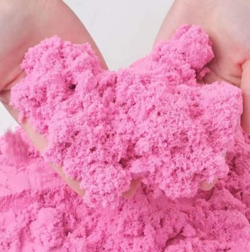 Piasek kinetyczny PIASKOWNICA kinetic sand zestaw XL FOREMKI dla dzieci 3kg