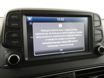 Hyundai Kona I Crossover 1.0 T-GDI 120KM 2018 Hyundai Kona klima auto navi kamera i czujniki, zdjęcie 25