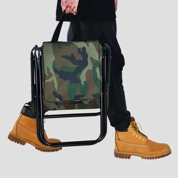 ТУРИСТИЧЕСКОЕ КРЕСЛО ДЛЯ РЫБАЛКИ, КАМУФЛЯЖНАЯ СУМКА, СКЛАДНАЯ