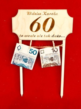 ТОПЕР ДЛЯ ТОРТА «ВЫ ВИДИТЕ» 30 40 50 60 +2x СВОБОДНЫЙ ПОДСТАВОК