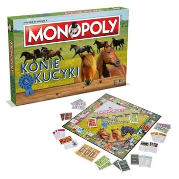 Gra planszowa Hasbro Monopoly Konie i kucyki