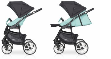 МНОГОФУНКЦИОНАЛЬНАЯ КОЛЯСКА 3в1 Riko BASIC SPORT ЗЕЛЕНАЯ