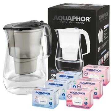 Dzbanek filtrujący Aquaphor +6 filtrów maxfor+ /Mg