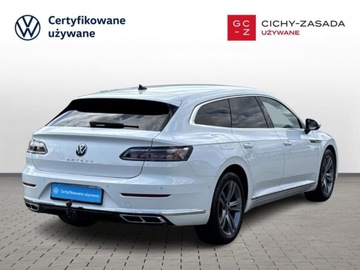 Volkswagen Arteon Fastback Facelifting 2.0 TSI 190KM 2021 Volkswagen Arteon Shooting Brake TSI 190KM R-Line Hak Kam.360 LED Mart, zdjęcie 4