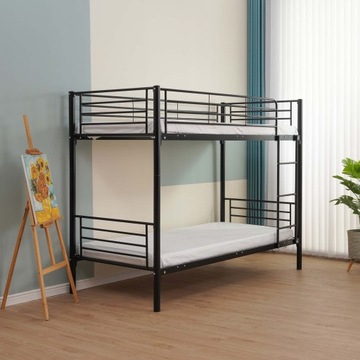 МЕТАЛЛИЧЕСКАЯ ЯРУСНАЯ КРОВАТЬ 90х200 ДВУСПАЛЬНАЯ СКЛАДНАЯ