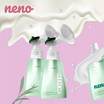 Neno Пакеты для заморозки и хранения продуктов + адаптер 20 шт.