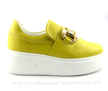 CHEBELLO PÓŁBUTY DAMSKIE 4320-499 LIMONKA 38