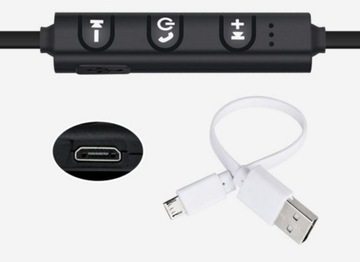 БЕСПРОВОДНЫЕ СПОРТИВНЫЕ НАУШНИКИ-ВКЛАДЫШИ С BLUETOOTH