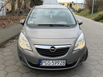 Opel Meriva II Mikrovan 1.4 Turbo ECOTEC 120KM 2010 Opel Meriva 1.4T 120KM Benzyna Tempomat, zdjęcie 1