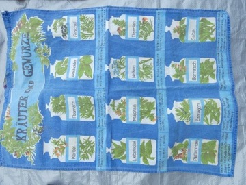 KILIM RETRO VINTAGE украшение для кухни 41x60 см Винтажные травы и специи