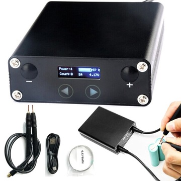 МИНИ-ПОРТАТИВНЫЙ АППАРАТ ДЛЯ ТОЧЕЧНОЙ СВАРКИ ДЛЯ САМОДЕЛЬНЫХ ЖК-ЭЛЕМЕНТОВ 5500 МАч