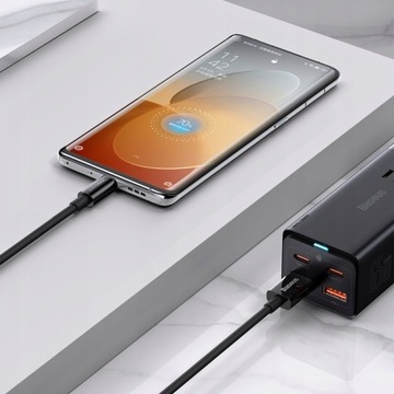 КАБЕЛЬ BASEUS USB TYPE-C 65 Вт SUPERVOOC WARP CHARGE для OPPO REALME ONEPLUS 2 м