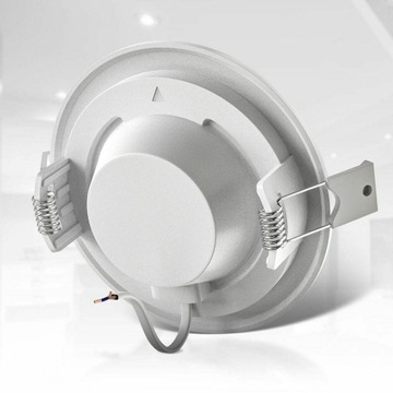 ПОТОЛОЧНЫЙ СВЕТИЛЬНИК - LED 6W ВАННОЙ - IP44 - ДЛЯ ДИММЕРА - DOWNLIGHT
