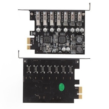АДАПТЕР КОНТРОЛЛЕРА PCI-E КАРТА 1X–7X USB 3.2
