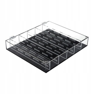 Черная акриловая витрина