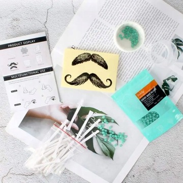 НАБОР ВОСКОВОГО НАБОРА ДЛЯ ДЕПИЛЯЦИИ НОСА ДЛЯ ЖЕНЩИН И МУЖЧИН