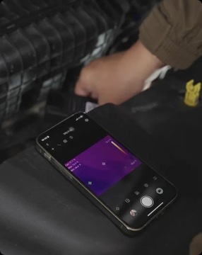 ТЕПЛОВИЗИОННАЯ КАМЕРА С ПРИЛОЖЕНИЕМ WIFI IPHONE iOS ANDROID 256*192 25 Гц -20 ДО 550°C