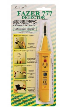 PRÓBNIK ELEKTRYCZNY FAZER 777 DETECTOR