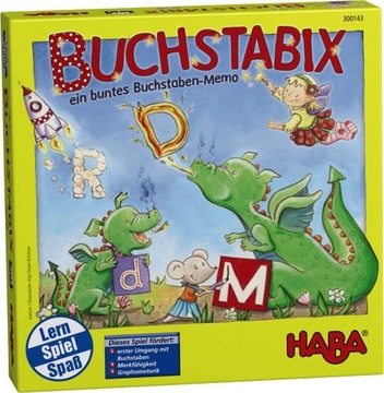 HABA 300143 Buchstabix gra edukacyjna 2-6 graczy