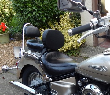 YAMAHA XVS650 XVS 650 DRAG STAR V-STAR OPARCIE KIEROWCY