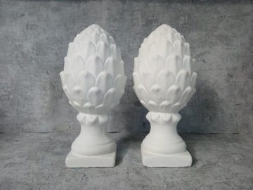 Karczoch 20cm.2szt.kolor alabaster