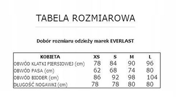 EVERLAST KOSZULKA SPORTOWA DAMSKA BIAŁA ROZMIAR S