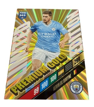 Fifa 365 2024 Adrenalyn Limited GOLD De Bruyne