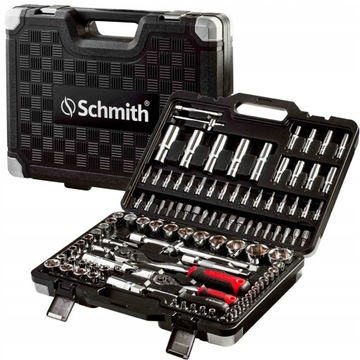 Komplet kluczy nasadowych 108 szt Schmith SQN- 108