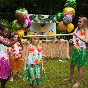 ГАВАЙСКАЯ ЮБКА ЮБКА АЛОХА С ЦВЕТАМИ ПЛАТЬЕ ПЛАТЬЕ ПЛЯЖНАЯ ВЕЧЕРИНКА