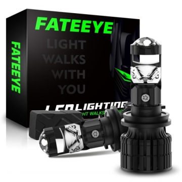 Led Žárovky H9 Fateeye Projektor 100% Perfektní Odříznutí Čočka Fisheye