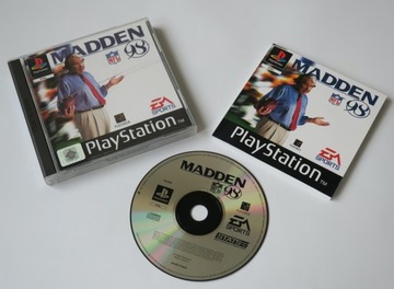ИГРА ДЛЯ PS1 MADDEN NFL 98 ДЛЯ PLAYSTATION 1 PSX