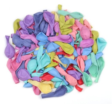 Balony lateksowe KOLOROWE MIX PASTELOWE 20 szt