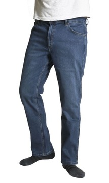 WRANGLER proste spodnie jeans GREENSBORO W38 L32