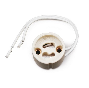 KOBI Oprawka ceramiczna GZ10 na trzonek GU10 230V