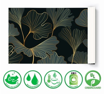 Элегантный и прочный настольный коврик 120х60 с графикой.