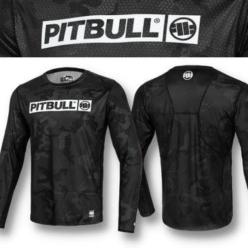 KOSZULKA MĘSKA PIT BULL LONGSLEEVE Z DŁUGIM RĘKAWEM PITBULL