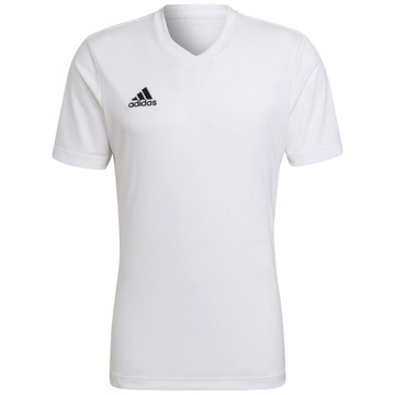 ADIDAS Koszulka Męska T-Shirt ENTRADA 22 Sportowa Logo Biała r.XL