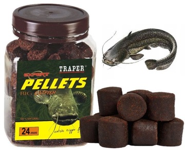 Duży pellet SUMOWY Big CATFISH 24mm 600g TRAPER WrocłaW