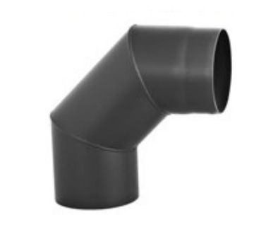 Kolano stałe czarne Darco 90 st SPK 150mm