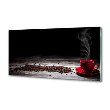 Panel do kuchni Aromatyczna kawa 100x50 cm + KLEJ