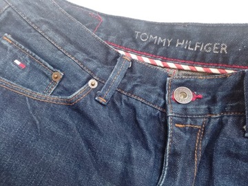 spodnie jeans męskie Tommy Hilfiger Mercer 34/36 granatowe