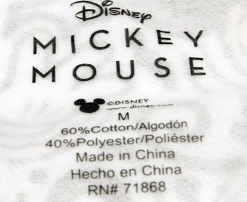 DISNEY Myszka Miki Mickey Mouse Bluza Crop Top r.M