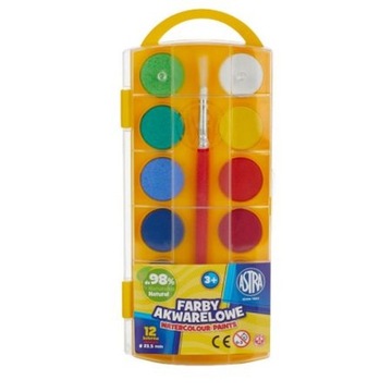ASTRA FARBY AKWARELE 12KOLOROW