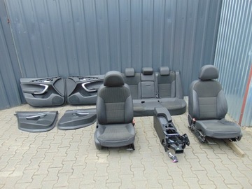 komplet foteli fotele pół skóry OPEL INSIGNIA A hatchback