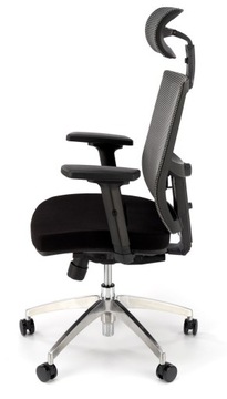 FOTEL biurowy gabinetowy ERGONOMICZNY OBROTOWY Z regulacjami ADMIRAL