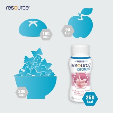 Напиток клубничный Nestle Resource PROTEIN 16х200мл