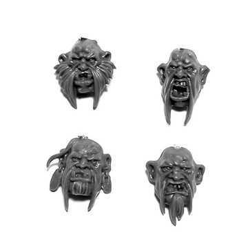 Голова головы Ogry Ogry - различные 4 ПК