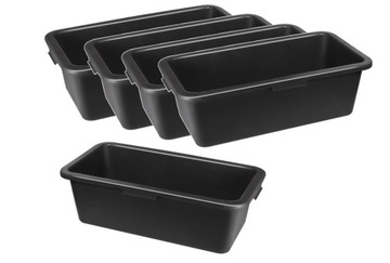 5x KASTRA KASTA BUDOWLANA KUBEŁ 60L VOREL 06395